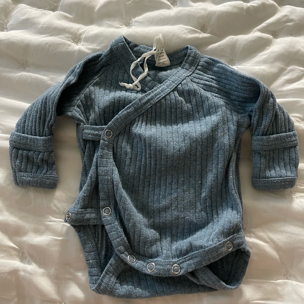 Kate quinn ribbed wrap bodysuit